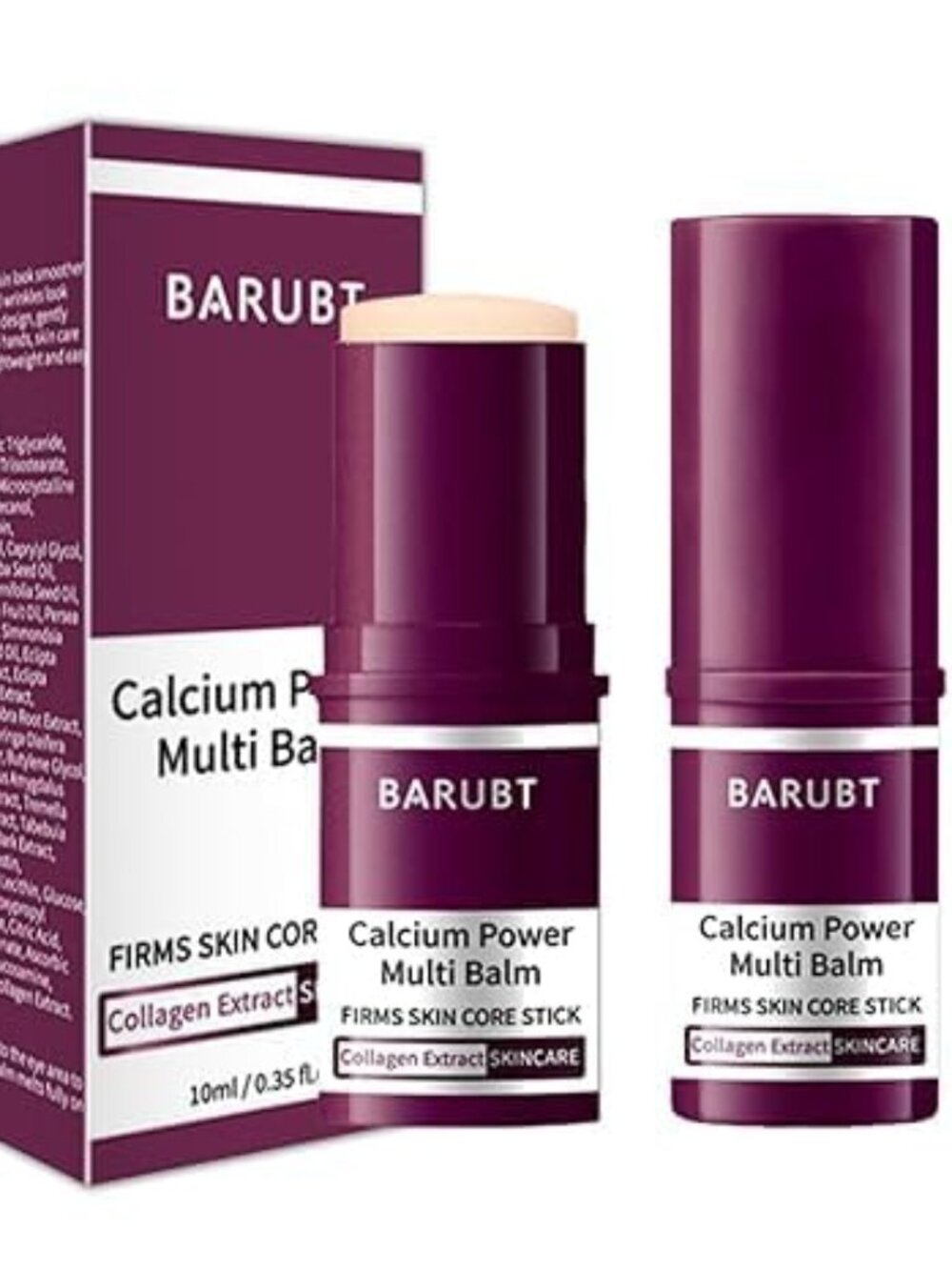 Calcium & Collagen Multi Balm Stick, Anti-Aging Firming Moisturizer